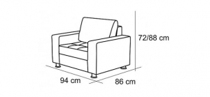 ANABEL fotel 6.